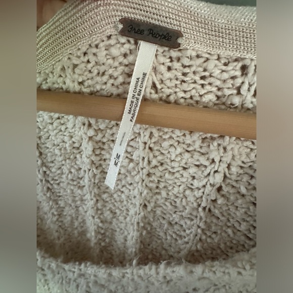 Free People Hooded Knit Coverup - Picture 3 of 4